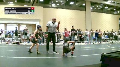 69 lbs Final - Abhisri Vatti, Savage House WC vs Ares Duarte, Cal Grapplers