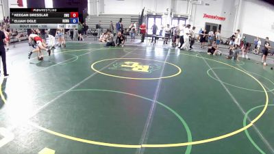 120 lbs Cons. Semis - Keegan Dresslar, Southport Wrestling Club vs Elijah Ogle, Red Cobra Wrestling Academy