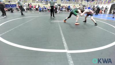 80 lbs Semifinal - Gabriel Shuemake, Viking Wrestling Club vs Meyer Kempf, Cowboy Wrestling Club