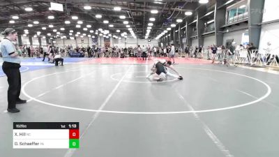 152 lbs Round Of 64 - Xander Hill, NC vs Deakon Schaeffer, PA