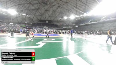 125 lbs Cons. Sub-semis - Alicia Canaca, Ravens Wrestling vs Gabbie Gonsalves, Scrap Yard Garage Wrestling