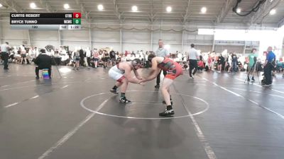 190 lbs Round 6 (8 Team) - Curtis Rebert, Gettysburg vs Bryce Tunno, Wrecking Crew WC