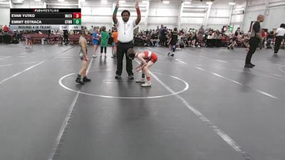 56 lbs Round 4 (6 Team) - Emmit Estraca, CTWHALE Blue vs Evan Yutko, Mat Assassins