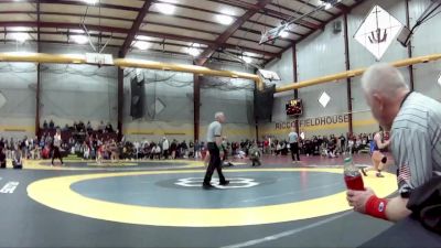 140 lbs Champ. Round 1 - Alanna Smith, Olentangy Orange vs Ava Pinto, Marist HS