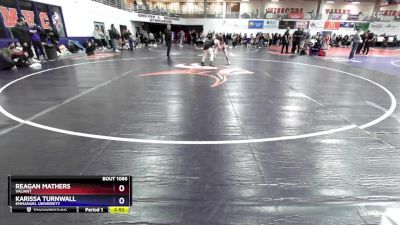 117 lbs Cons. Round 6 - Karissa Turnwall, Emmanuel University vs Reagan Mathers, Valiant