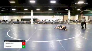 126 lbs Consolation - Kaden Chinavare, MI vs Austin Pollard, VA