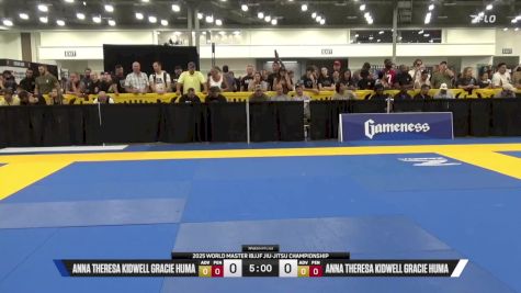 Anna Theresa Kidwell Gracie Huma vs Emily Danielle Russell Legacy Ji 2025 World Master IBJJF Jiu-Jitsu Championship