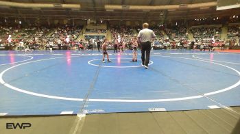 52 lbs Consi Of 16 #1 - Caden Stewart, Gentry Youth Wrestling vs Henry Mason, VICI Wrestling