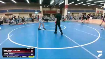 182 lbs Quarterfinal - Benjamin Sanders, Jflo Trained vs Ryan Rainey, Warrior Trained Wrestling