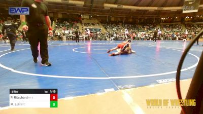 81 lbs Quarterfinal - Paisley Ritschard, RT Elite vs Maisyn Lott, Bison Takedown Club