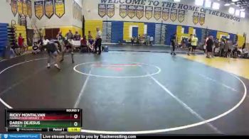 106 lbs Round 3 (8 Team) - Daren Dejesus, Camden 2 vs Ricky Montalvan, Maximum Performance