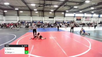 58 lbs Consolation - Daniel Duran, New Mexico vs Gunnar Zaluga, New Mexico