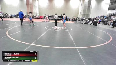 170 lbs Cons. Round 6 - Briseis St John, Cleveland vs Amelia Earhart, Little Axe