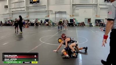 68 lbs Round 4 (6 Team) - Max Ralston, Tri State Hammers vs Isaac Jayson, Brawler Elite