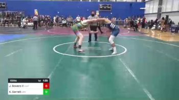 160 lbs Quarterfinal - Jason Bowers II, Unattached vs Kayden Garrett, Qwb