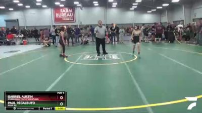 70 lbs Cons. Round 2 - Gabriel Austin, Riverheads Youth Wrestling vs Paul Regalbuto, Nova WC