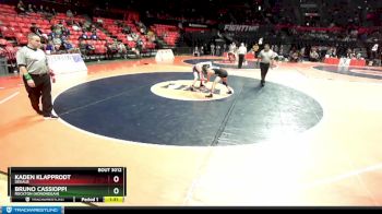 3A 113 lbs Champ. Round 1 - Kaden Klapprodt, DeKalb vs Bruno Cassioppi, Rockton (Hononegah)