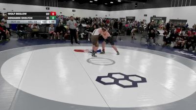 209 lbs Quarterfinals (8 Team) - Benjamin Skelton, Killer Elite vs Wolf Beslow, The Outsiders Wrestling Club