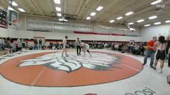 215 lbs Semis & 1st Wrestleback (8 Team) - Mason Dehmel, Worland High School vs Kreed Kuntz, Wheatland