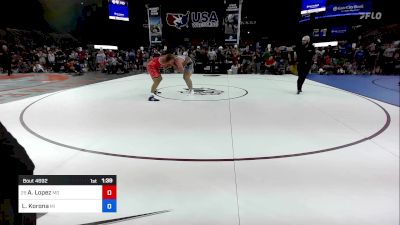 190 lbs Rnd Of 64 - Adrian Lopez, MD vs Leland Korona, MI