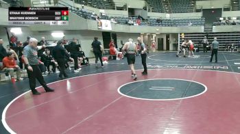 285 lbs Round 1 (4 Team) - Ethan Kuennen, Decorah, IA vs Brayden Boesch, Centennial, MN
