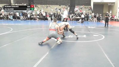 140-H lbs Quarterfinal - Eliezer Sanchez, KD Trained vs Eli Glover, Orchard South WC