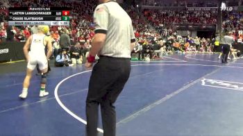 1A-120 lbs Cons. Round 2 - Chase Slaybaugh, AC/GC vs Laeton Langschwager, Alta/Aurelia