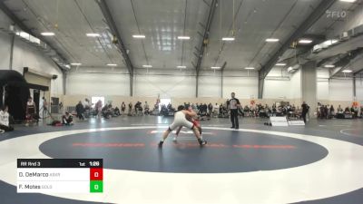 90 lbs Rr Rnd 3 - Dominic DeMarco, Askren Wrestling Academy vs Frank Motes, Gold Rush Wrestling