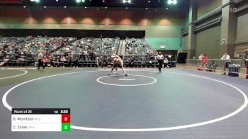 165 lbs Round Of 32 - Brett McIntosh, Wyoming vs Cole Zoller, Cal Poly Humbolt