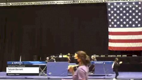 Taliyah Barnett - Individual Trampoline, CTR - 2021 USA Gymnastics Championships
