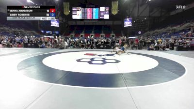 115 lbs 5th Place Match - Jenna Anderson, VA vs Libby Roberts, WA