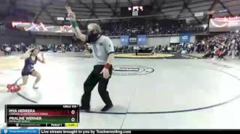 Champ. Round 2 - Praline Werner, Puyallup (Girls) vs Mya Herrera, Cascade (Leavenworth) (Girls)
