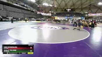 4 lbs Champ. Round 1 - Jon Schoenlein, Skyview vs Emilio Tolomei, Kentridge