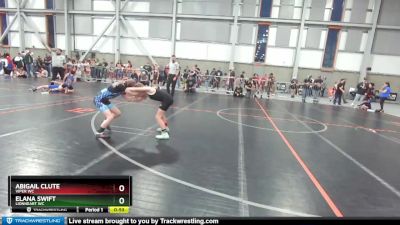 73-75 lbs Round 2 - Elana Swift, Lionheart WC vs Abigail Clute, Viper WC