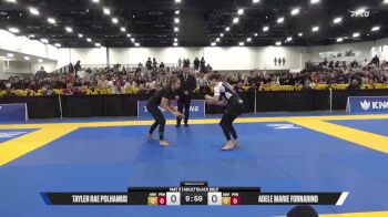 Adele Marie Fornarino vs Tayler Rae Polhamus 2025 World IBJJF Jiu-Jitsu No-Gi Championship