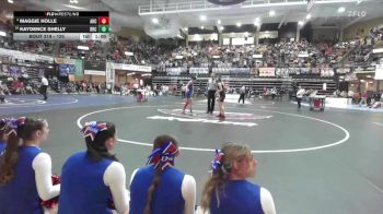 125 lbs Cons. Round 3 - Kaydence Shelly, Belleville-Republic County HS vs Maggie Holle, Atwood-Rawlins County HS