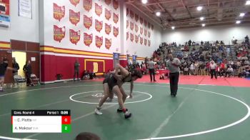 132 lbs Cons. Round 4 - Cameron Plotts, Massillon Perry vs Adam Makour, Dublin Coffman