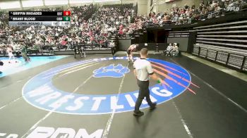 4A 144 lbs Cons. Round 2 - Brant Blood, Cedar City vs Griffin Rhoades, Uintah