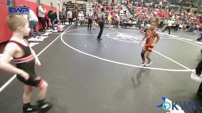 64 lbs Round Of 16 - Kendall Dean, Morris Wrestling Association vs Noah Caughron, Verdigris Youth Wrestling