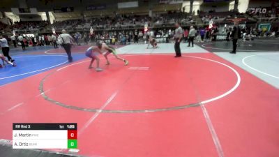 90 lbs Rr Rnd 3 - Jeremiah Martin, Pikes Peak Warriors vs Ayden Ortiz, Bear Cave