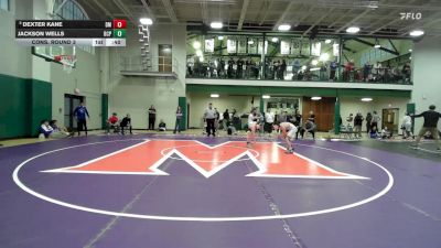 126 lbs Cons. Round 3 - Jackson Wells, Benedictine College Prep vs Dexter Kane, Dematha