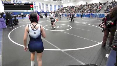 100 lbs Champ. Round 1 - Dejah Aldridge, Trabuco Hills vs Ruby Beltran, Citrus Hill