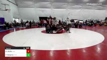 52 lbs Round Of 16 - Branson Wolfe, Lewisburg vs Parker Roberts, Hedgesville