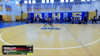 106 Gold Round 1 - MICHAEL CLARK, Cypress Creek H S vs Bryan Morales, South Dade