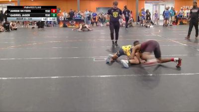 120 lbs Round 1 - Gabriel Jager, Project Destiny Wrestling Club vs Jahiem Skyers, Project Destiny Wrestling Club