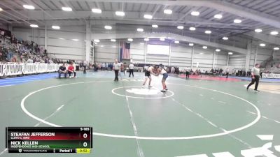 5-165 lbs Cons. Round 3 - Steafan Jefferson, Lloyd C. Bird vs Nick Kellen, Independence High School