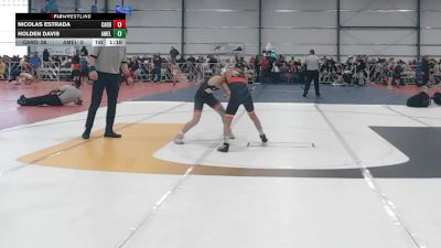 84 lbs Round 3 - 12:00pm Friday - Nicolas Estrada, Cali Red vs Holden Davis, America Elite