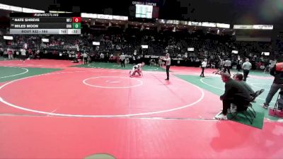 164 lbs Cons. Round 2 - Miles Moon, Unattached vs Nate Shreve, MFJ3
