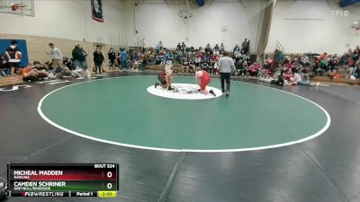 215B Semifinal - Micheal Madden, Rawlins vs Camden Schriner, Greybull/Riverside