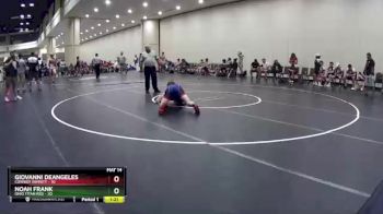 152 lbs Round 4 (10 Team) - Noah Frank, Ohio Titan Red vs Giovanni Deangeles, Cowboy Infinity